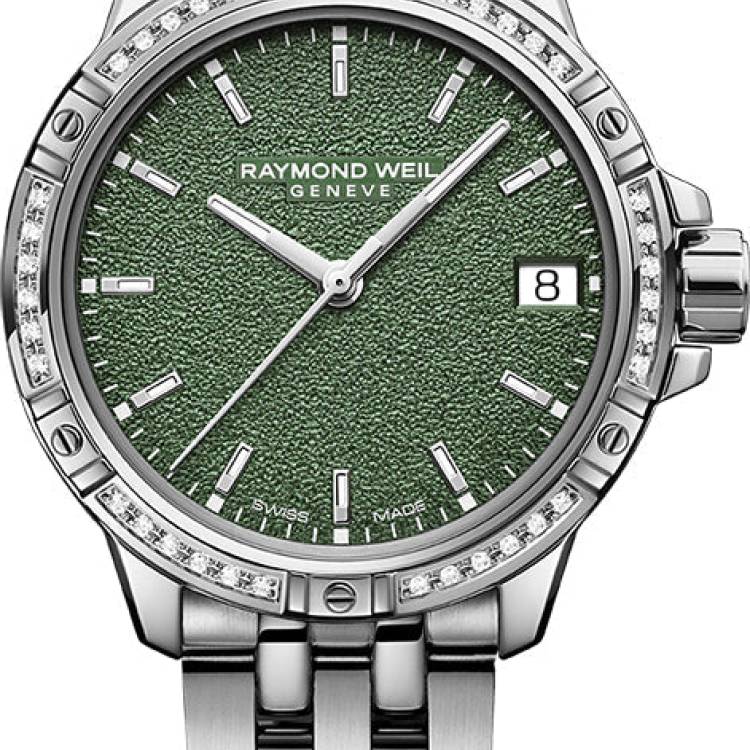 Raymond Weil Watch Tango Green Frost Diamond