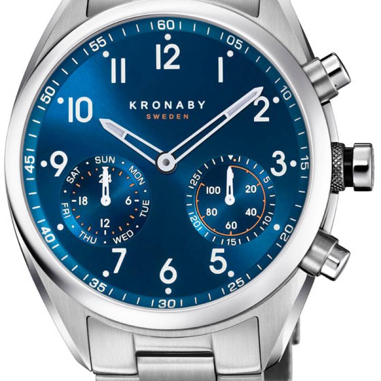Kronaby Watch Apex Smartwatch - Blue