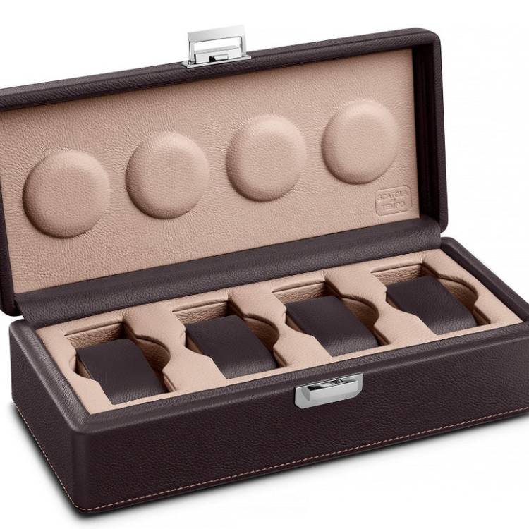 Scatola del Tempo Watch Case Valigetta 4 Bi Colour