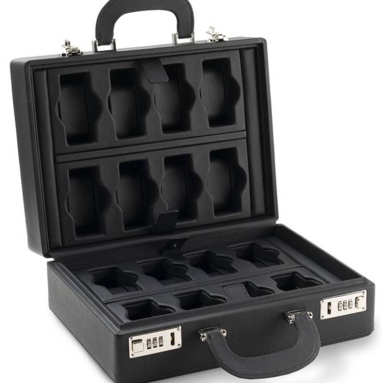 Scatola del Tempo Watch Case Valigetta 16 Black
