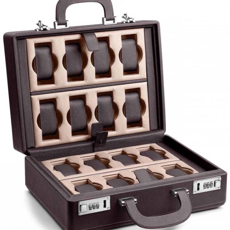 Scatola del Tempo Watch Case Valigetta 16 Bi Colour