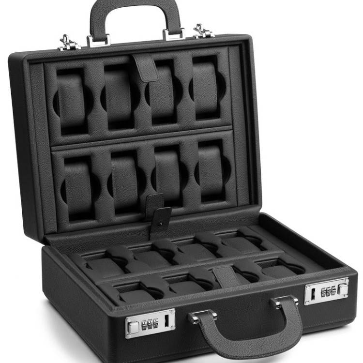 Scatola del Tempo Watch Case Valigetta 16 Grey