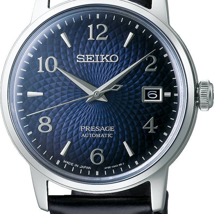 Seiko Presage Watch Cocktail Time Old Clock