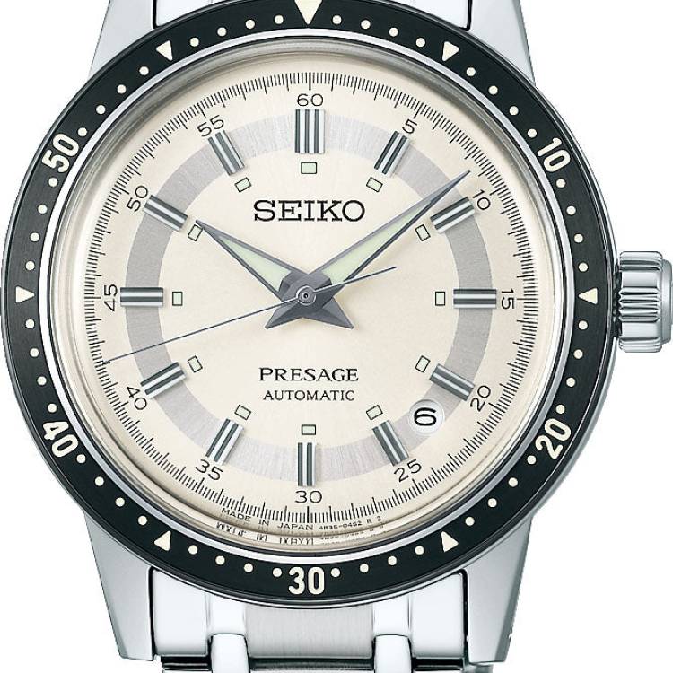 Seiko Presage Watch Style 60s Crown Chronograph 6th Decade 60th Anniversary Limited Edition