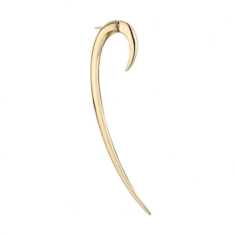 Shaun Leane Hook Single 18ct Yellow Gold Plated Sterling Silver Size 3 Earring - Gold