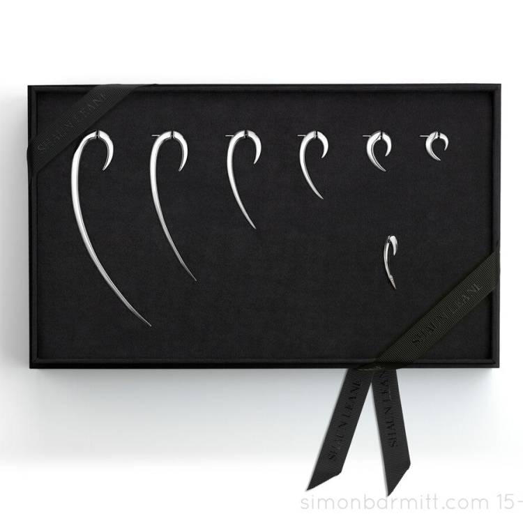 Shaun Leane Iconic Hook Sterling Silver Earring Box Set - Silver