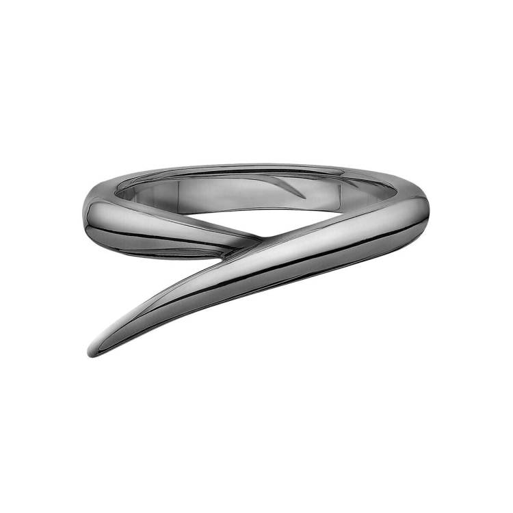 Shaun Leane Interlocking 18ct Black Rhodium Gold Single Ring - S