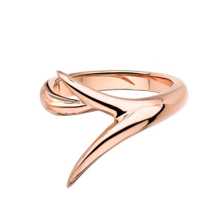 Shaun Leane Interlocking Embrace 18ct Rose Gold Ring - R