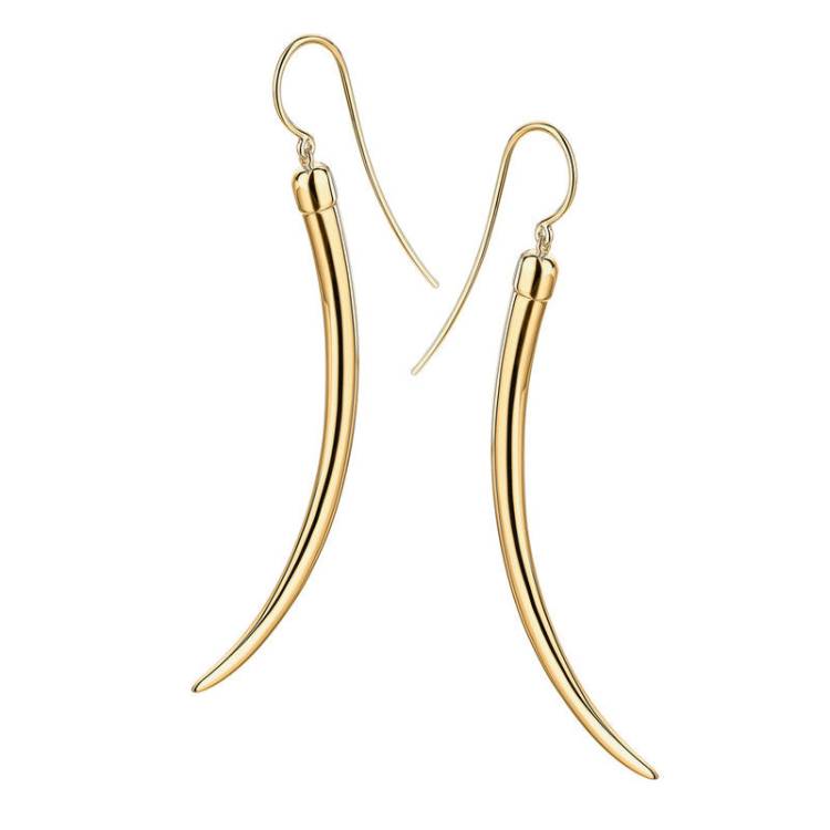 Shaun Leane No. 1 18ct Yellow Gold Plated Sterling Silver Large Drop Earrings - Gold
