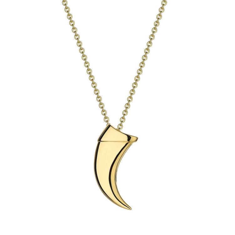 Shaun Leane Talon Claw 18ct Yellow Gold Plated Sterling Silver Pendant - Silver