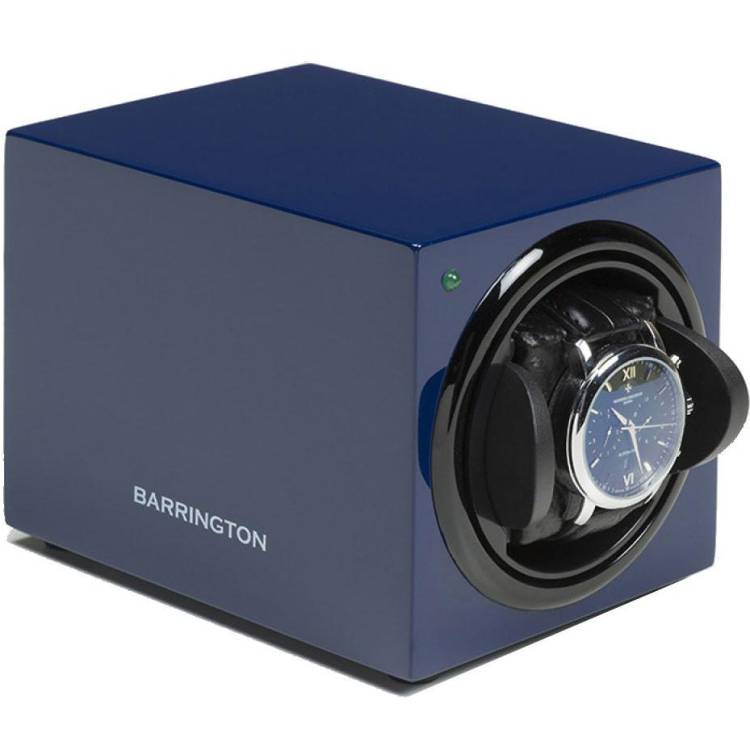 Barrington Watch Winder Single Shadow Midnight Blue - Blue