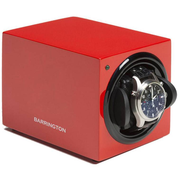 Barrington Watch Winder Single Crimson Red - Red