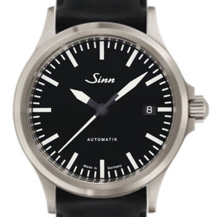 Sinn Watch 556 I Silicon - Black
