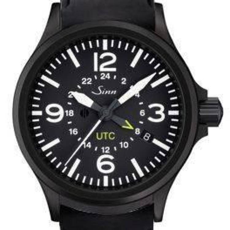 Sinn Watch 856 S UTC Rubber - Black