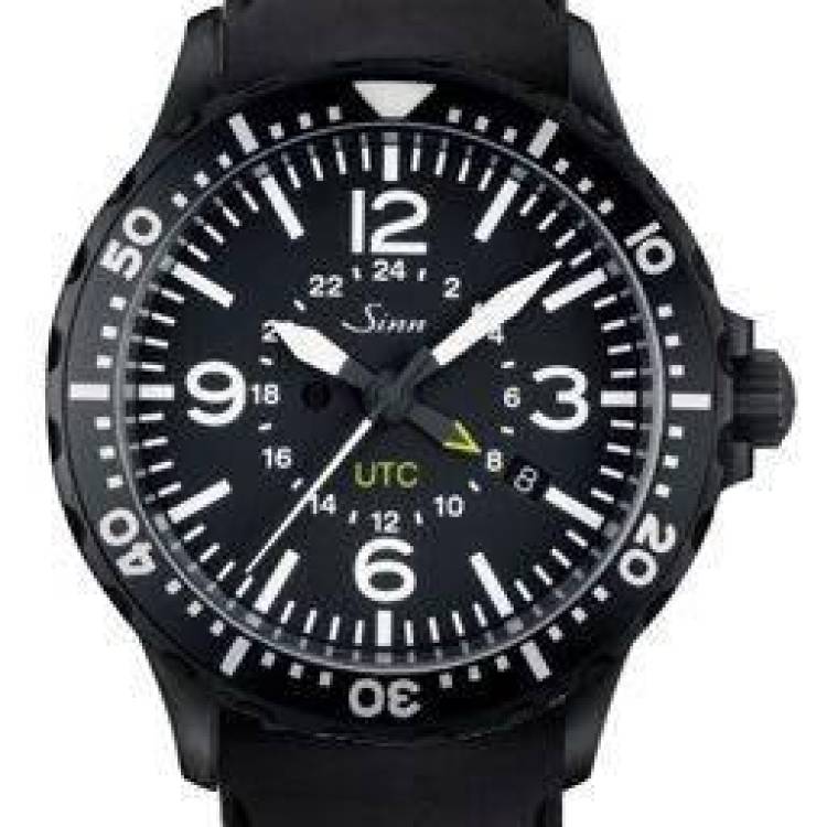 Sinn Watch 857 S UTC Rubber - Black