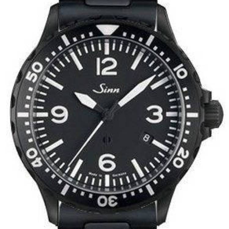 Sinn Watch 857 S PVD Bracelet - Black