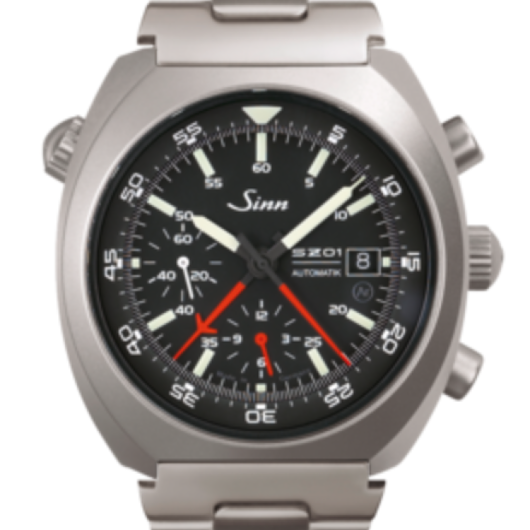Sinn Watch 140 St Bracelet - Black