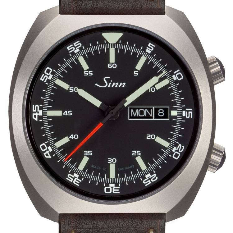 Sinn Watch 240 St Vintage Leather - Black