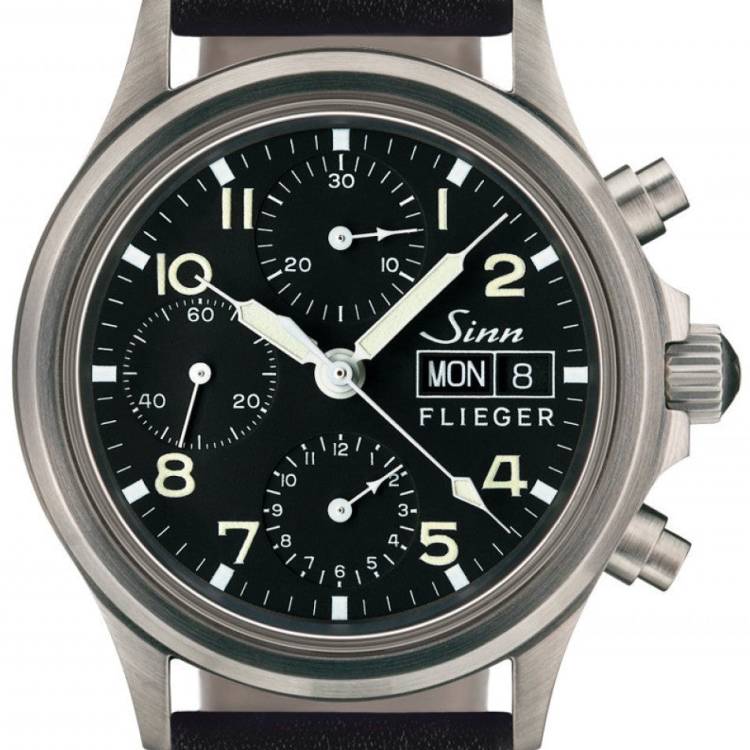 Sinn Watch 356 Sa Pilot Leather - Black