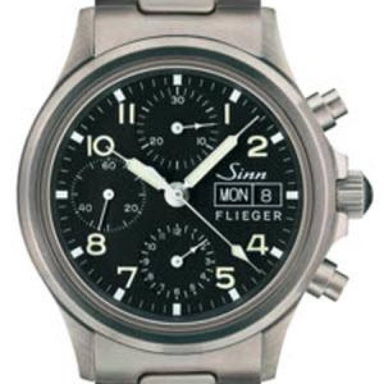 Sinn Watch 356 Sa Pilot Bracelet - Black