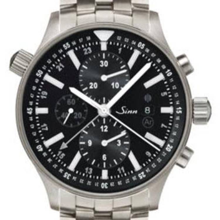 Sinn Watch 900 Pilot Bracelet - Black