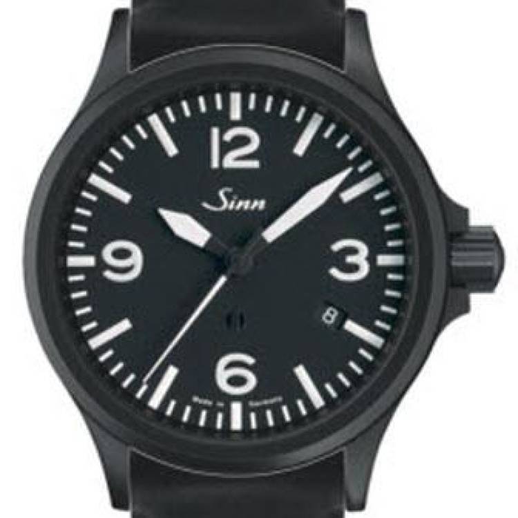 Sinn Watch 856 S Rubber - Black