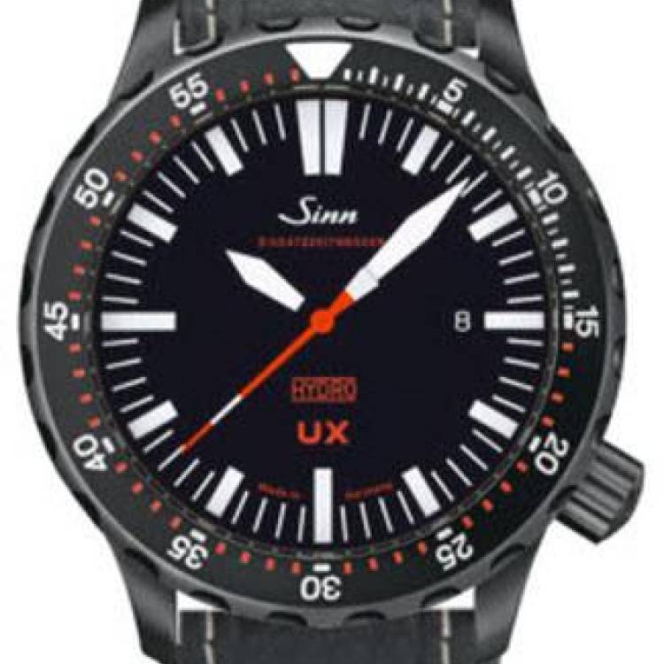 Sinn Watch UX S EZM 2B Leather - Black