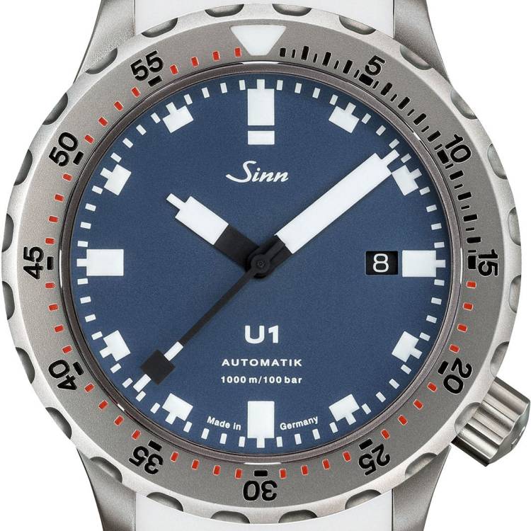 Sinn Watch U1 B Rubber - Blue