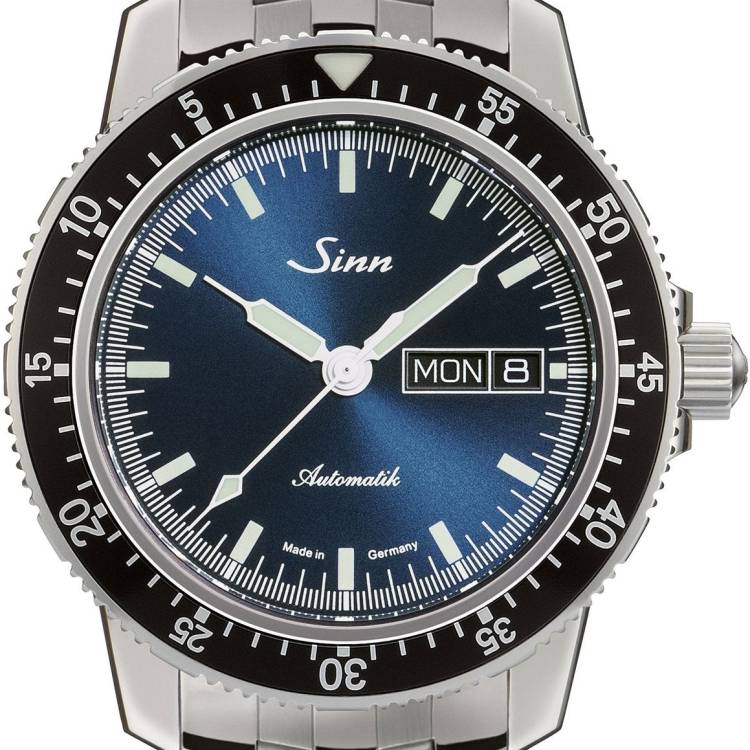 Sinn Watch 104 St Sa I B Fine Link Bracelet - Blue