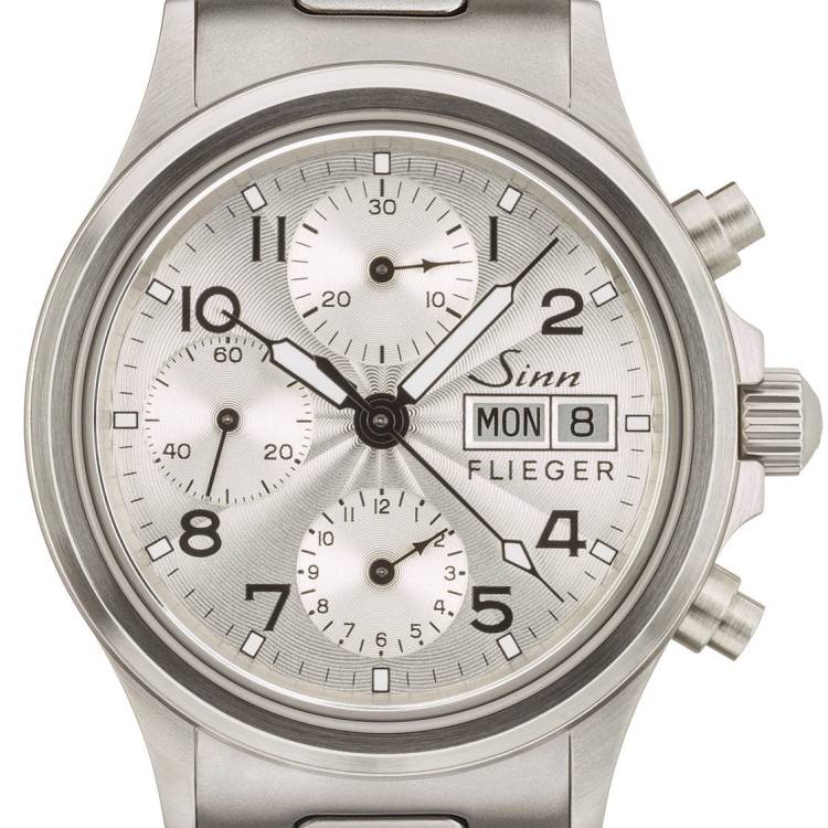 Sinn Watch 356 Sa Pilot III Bracelet - Silver