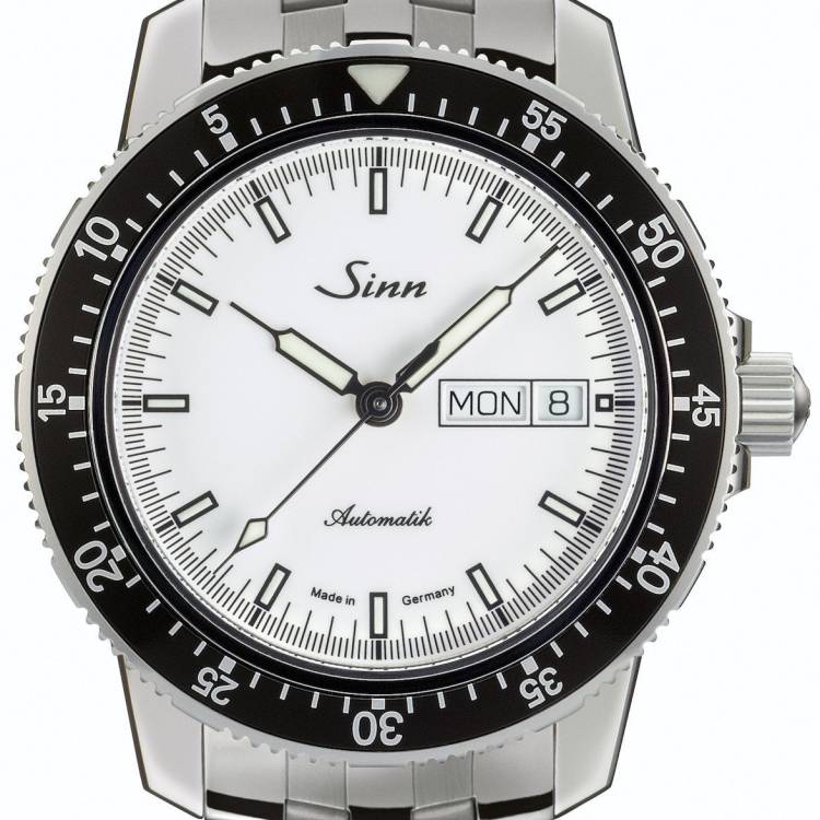 Sinn Watch 104 St Sa I W Fine Link Bracelet - White