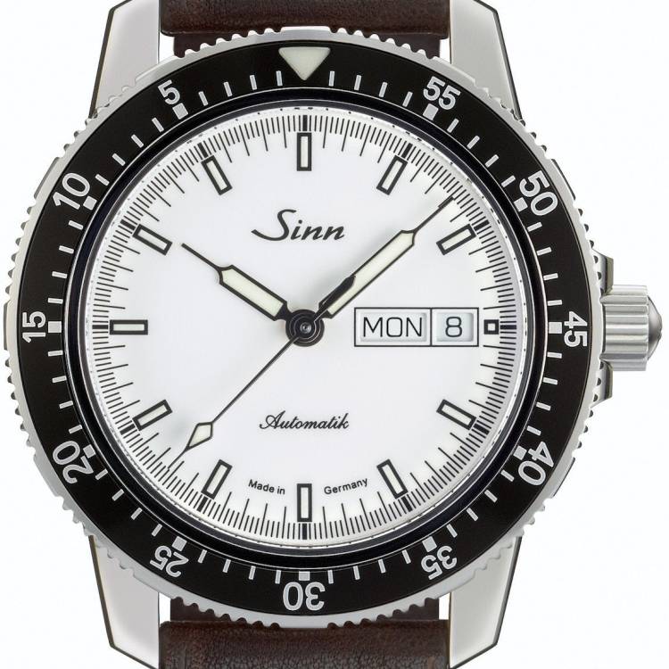 Sinn Watch 104 St Sa I W Vintage Dark Brown - White