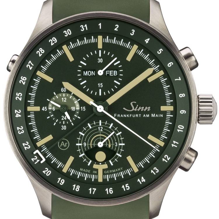 Sinn Watch 3006 Hunting Silicone Strap - Green
