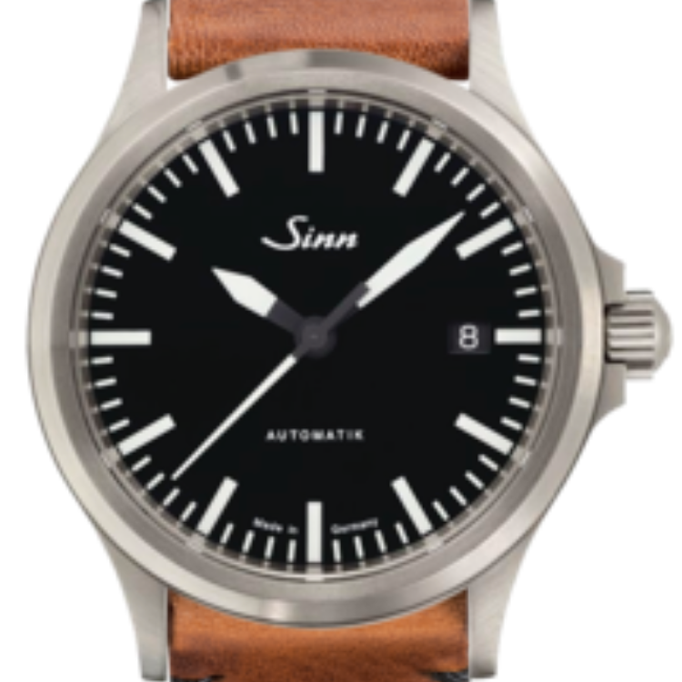 Sinn Watch 556 I Vintage Cowhide Vintage Brown - Black