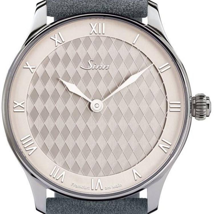 Sinn Watch 1746 Heimat Grey Alcantara - Silver