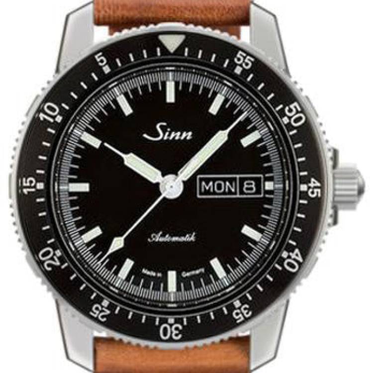 Sinn Watch 104 St Sa I Vintage Leather - Black