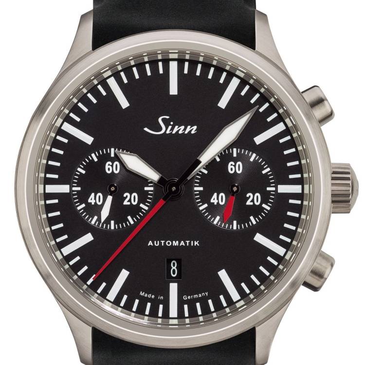 Sinn Watch 936 Black Rubber - Black