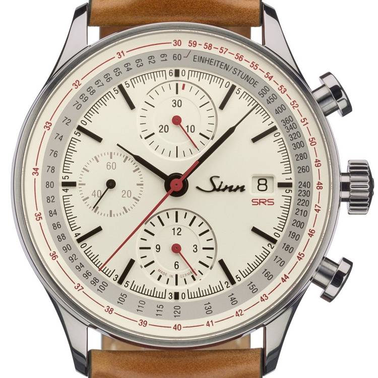 Sinn Watch 910 SRS Vintage Leather - Cream