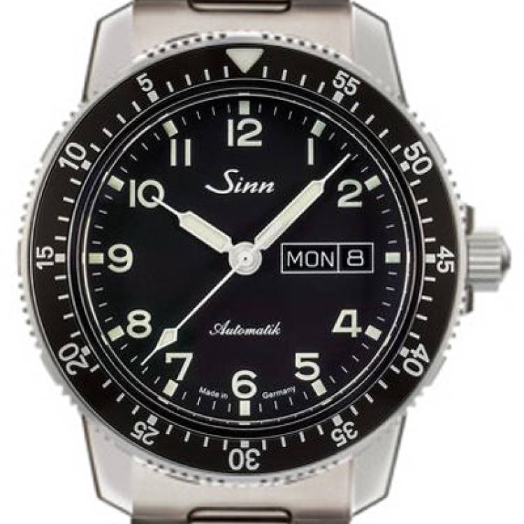 Sinn Watch 104 St Sa A Bracelet - Black