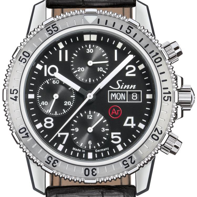 Sinn Watch 206 St Ar Alligator Black - Black