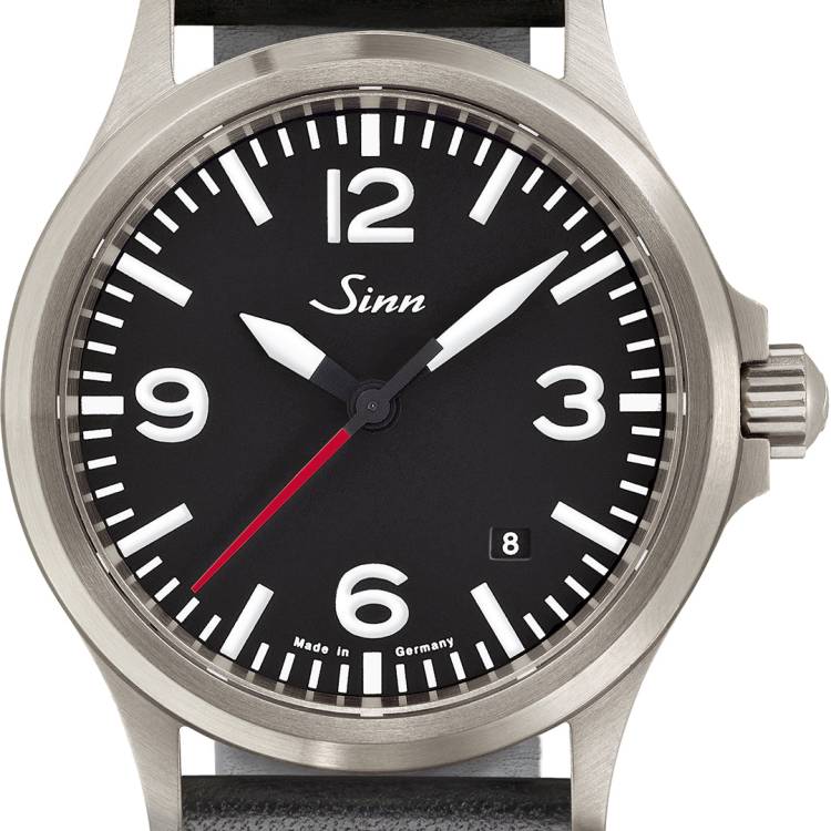 Sinn Watch 556 A RS Black Vintage Cowhide