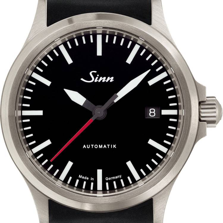Sinn Watch 556 I RS Silicone Black - Black