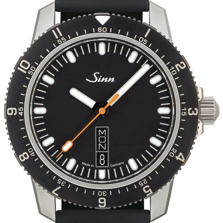 Sinn Watch 105 St Sa Silicone - Black