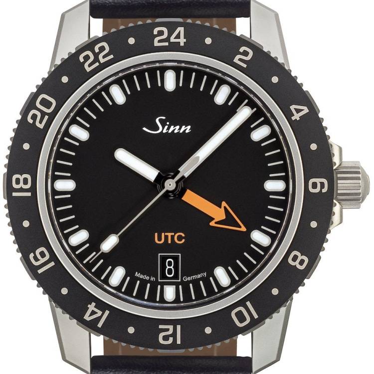 Sinn Watch 105 St Sa UTC Leather - Black