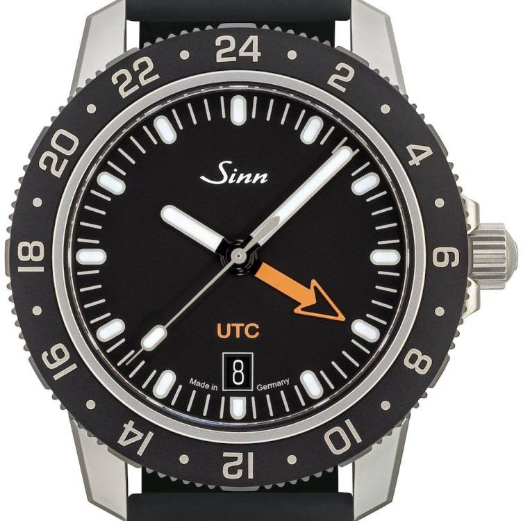 Sinn Watch 105 St Sa UTC Silicone - Black
