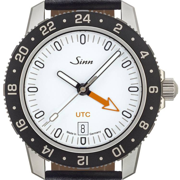 Sinn Watch 105 St Sa W UTC Leather - White