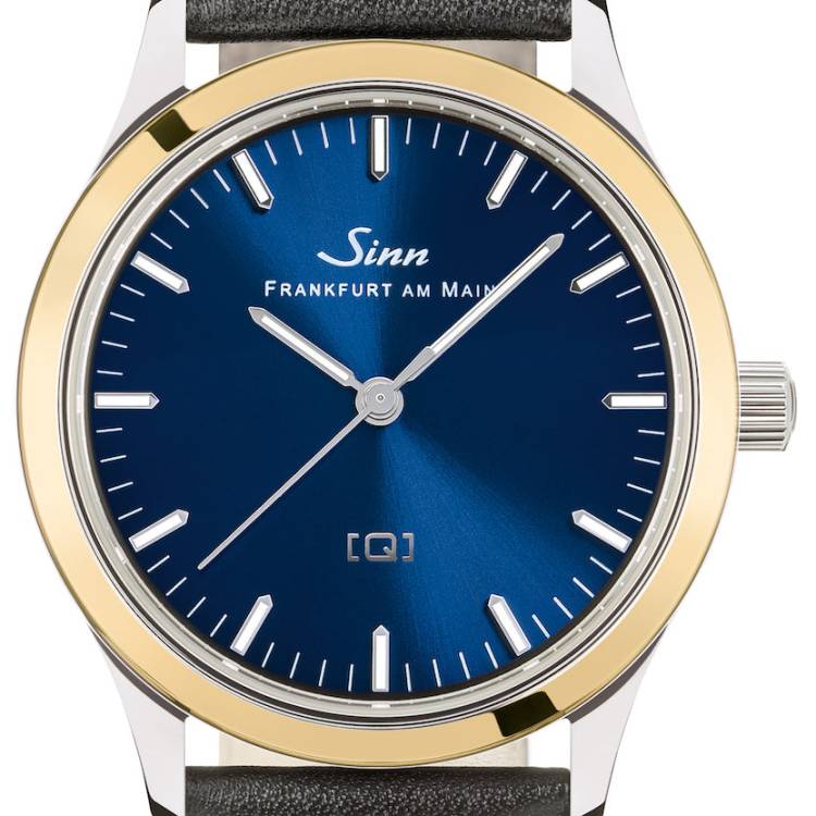 Sinn Watch 434 St GG B Ladies Leather Black - Blue