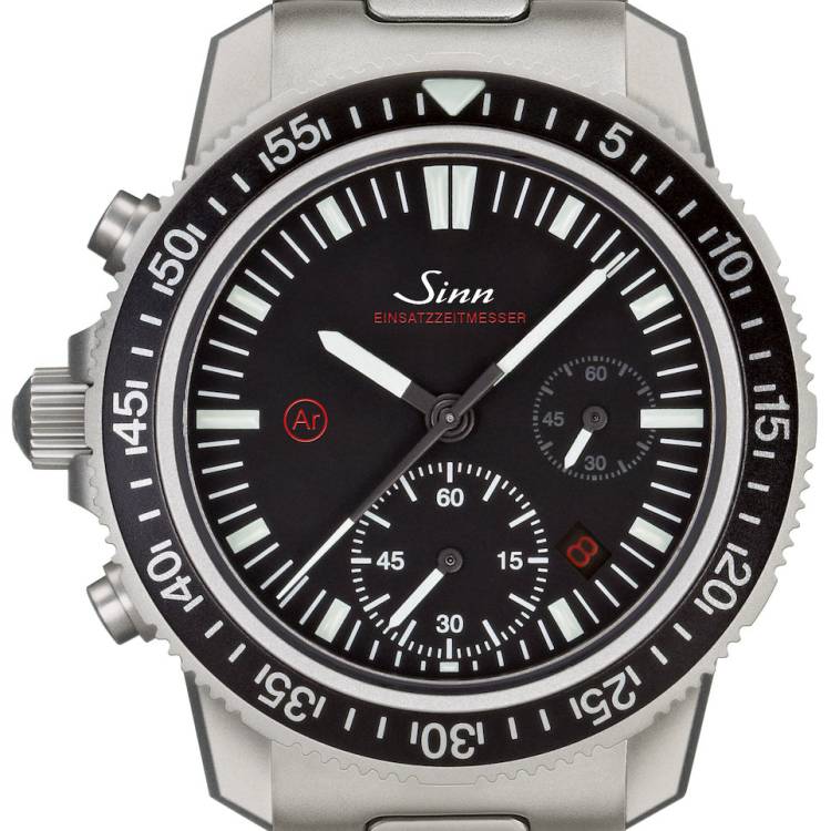 Sinn Watch EZM 13.1 H-link Bracelet - Black
