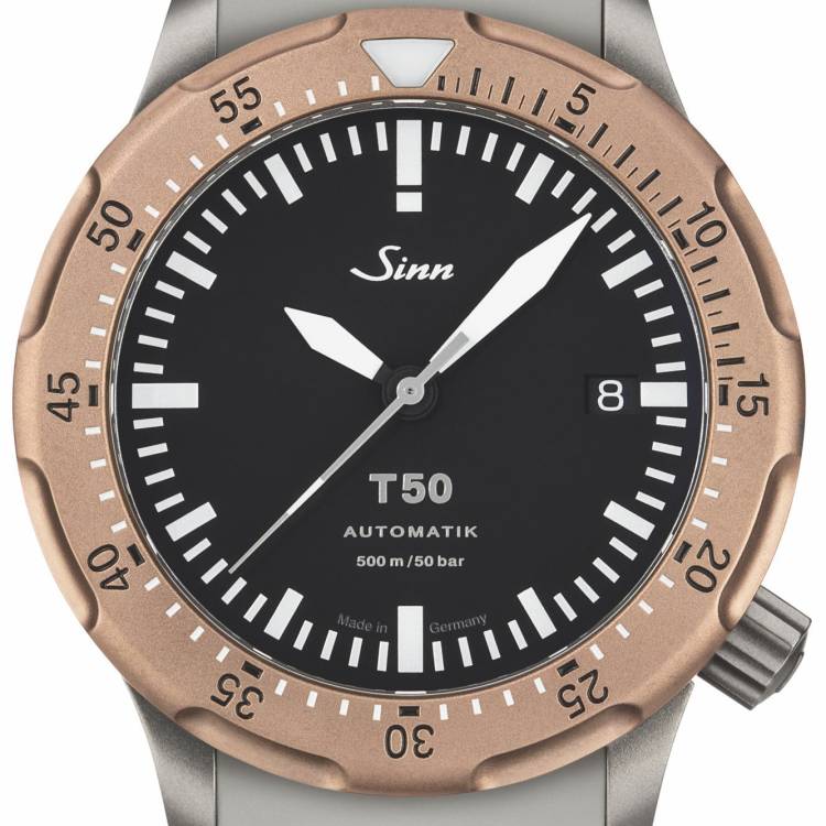 Sinn Watch T50 GBDR White Silicone