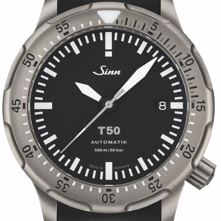 Sinn Watch T50 Black Silicon